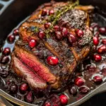 Cranberry Balsamic Roast Beef