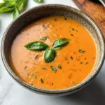 Creamy Roasted Red Pepper Soup