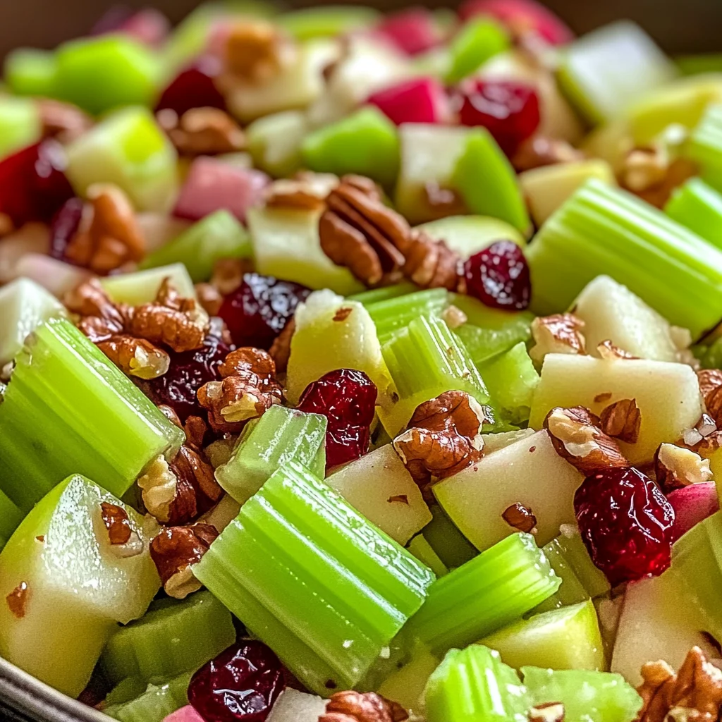 Crunchy Celery and Walnut Salad