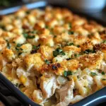 Dolly’s Chicken and Stuffing Casserole