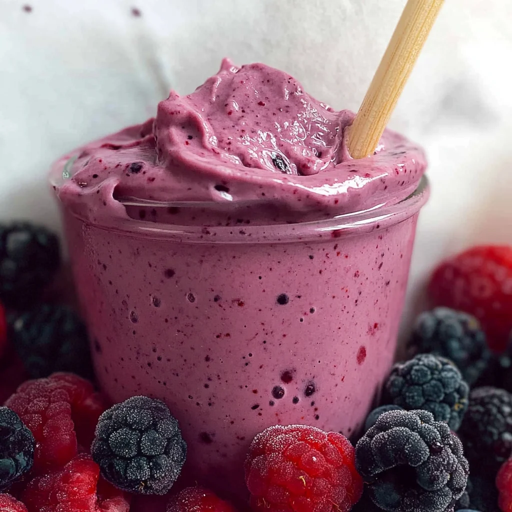 Frozen Mixed Berry Smoothie