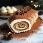 Gourmet Tiramisu Yule Log Cake