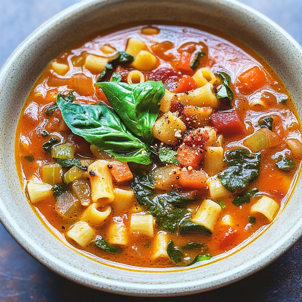 "Heal Me" Minestrone Soup