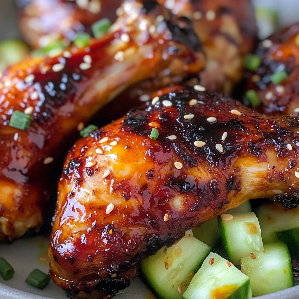 Kalbi Chicken Legs in Air Fryer