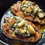 Pear and Gorgonzola Stuffed Chicken