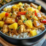 Pineapple Chicken and Rice: Easy Tropical Delight Recipe