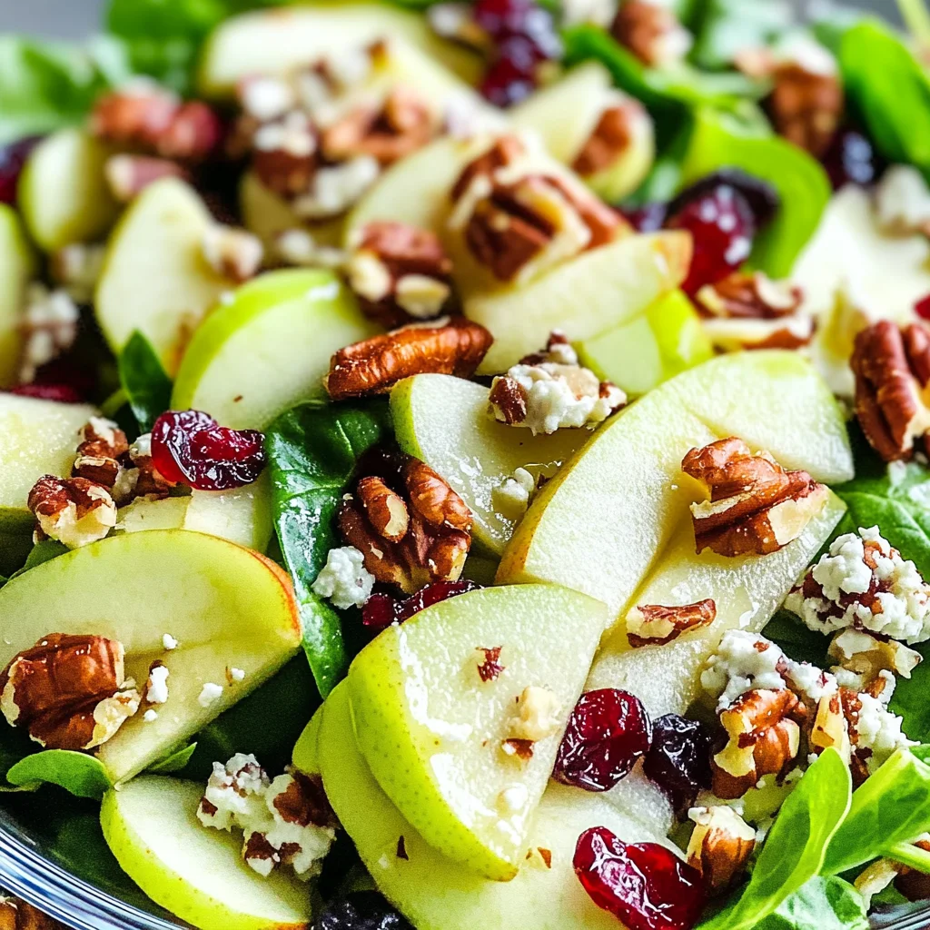 The Best Crunchy Apple Walnut Salad with Irresistible Fall Flavors