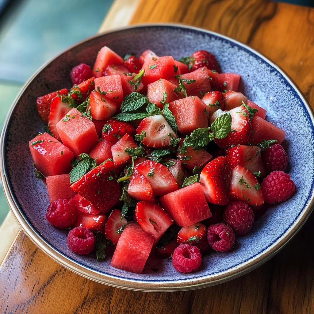 Watermelon Fruit Salad