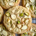 White Chocolate Pistachio Cookies